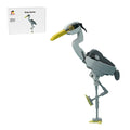 MOC - 190229 Grey Heron Building Blocks - LesDiy - Building Blocks -