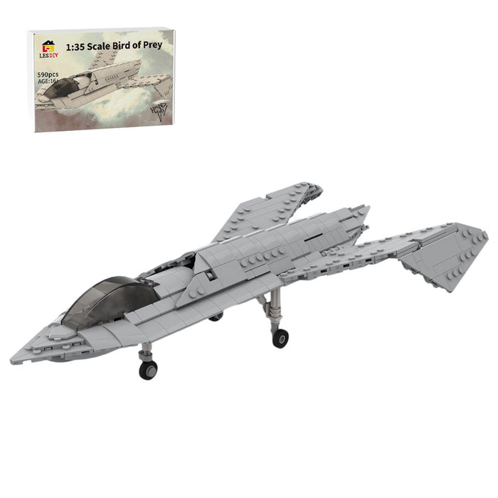 MOC - 191232 1:35 Scale Boeing Bird of Prey Building Blocks - LesDiy - Building Blocks -