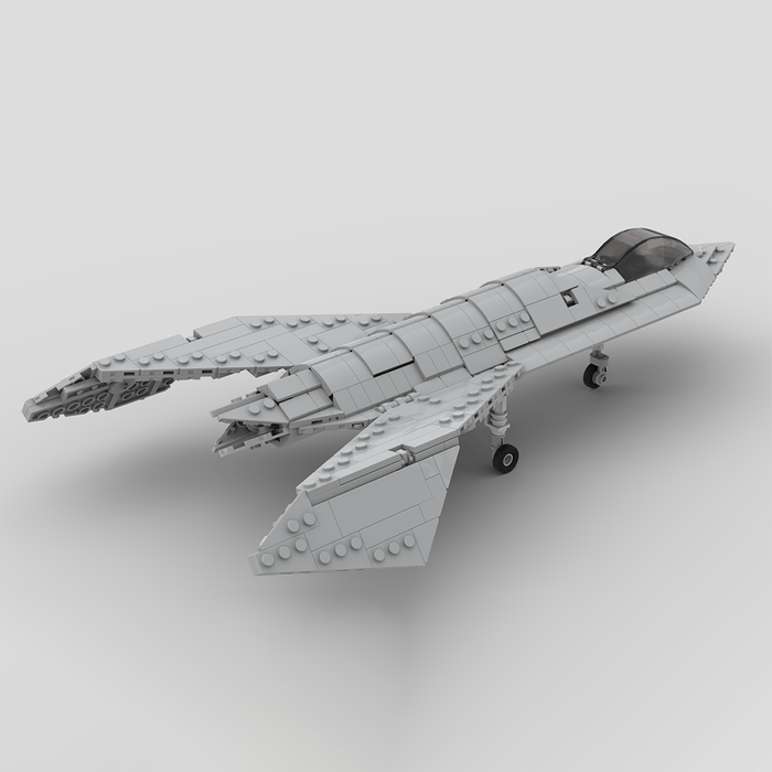 MOC - 191232 1:35 Scale Boeing Bird of Prey Building Blocks - LesDiy - Building Blocks -