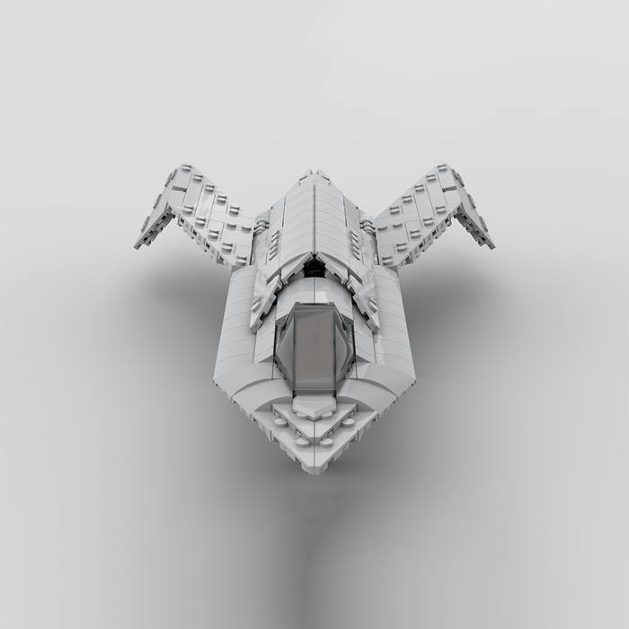 MOC - 191232 1:35 Scale Boeing Bird of Prey Building Blocks - LesDiy - Building Blocks -