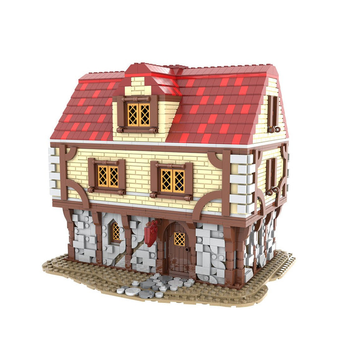MOC-192313 Medieval Inn Building Blocks-LesDiy-Building Blocks-