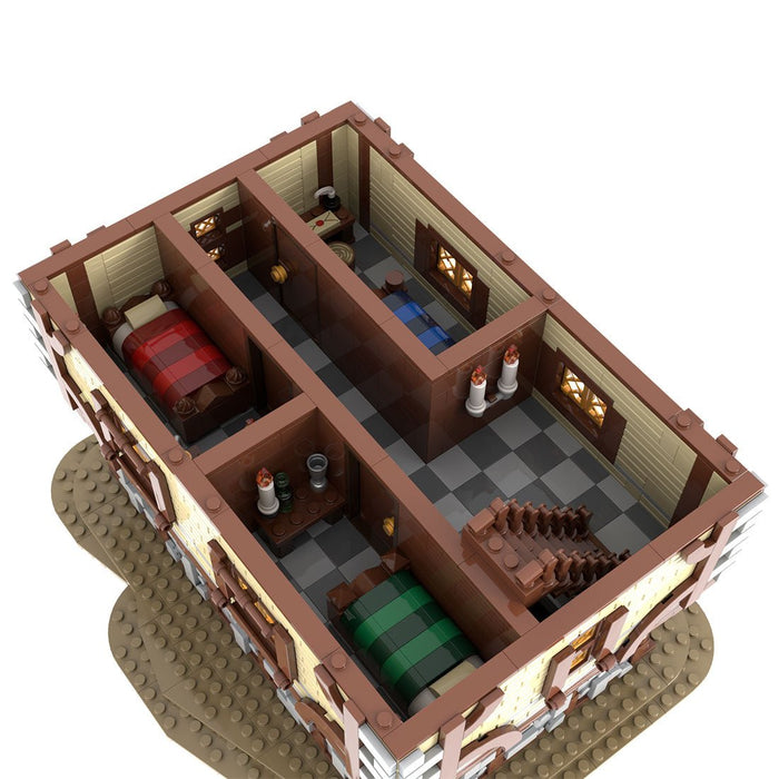 MOC-192313 Medieval Inn Building Blocks-LesDiy-Building Blocks-