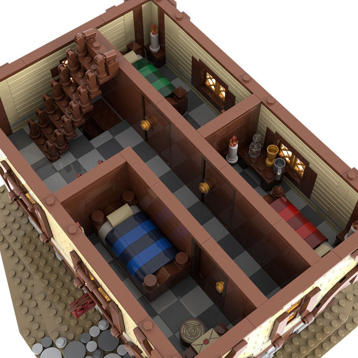 MOC-192313 Medieval Inn Building Blocks-LesDiy-Building Blocks-