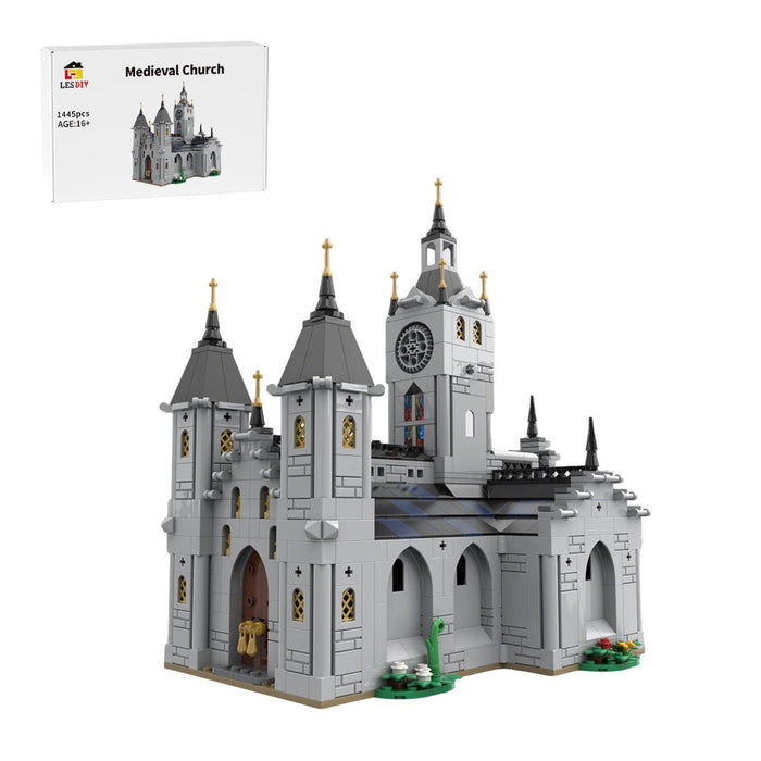 MOC - 192638 Medieval Church Building Blocks - LesDiy - Building Blocks -