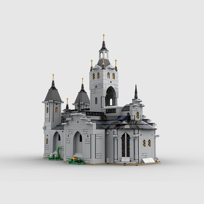 MOC - 192638 Medieval Church Building Blocks - LesDiy - Building Blocks -