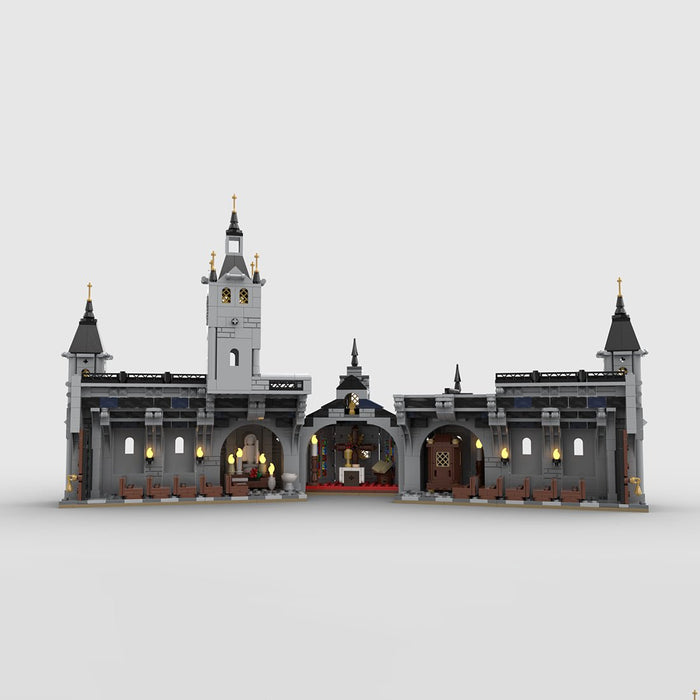 MOC - 192638 Medieval Church Building Blocks - LesDiy - Building Blocks -
