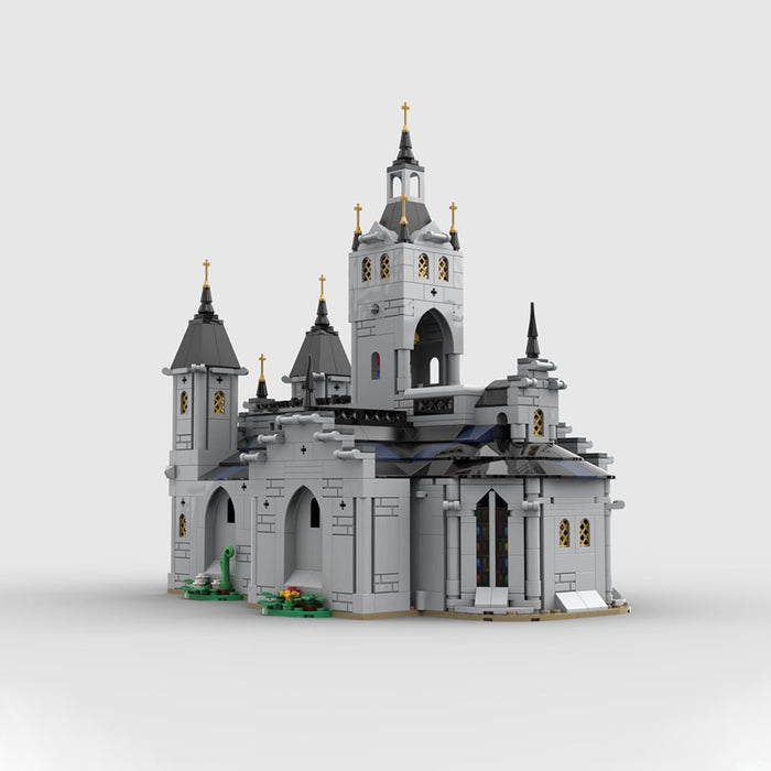 MOC - 192638 Medieval Church Building Blocks - LesDiy - Building Blocks -
