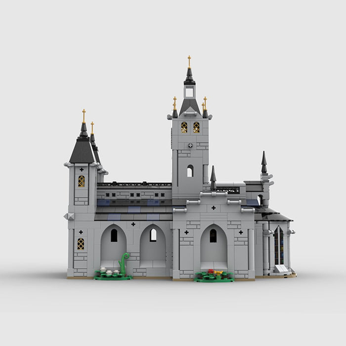 MOC - 192638 Medieval Church Building Blocks - LesDiy - Building Blocks -