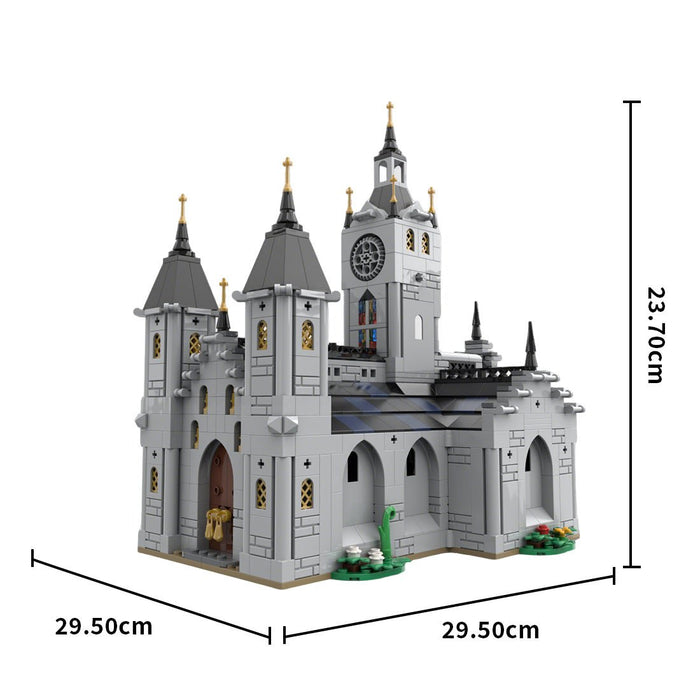 MOC - 192638 Medieval Church Building Blocks - LesDiy - Building Blocks -