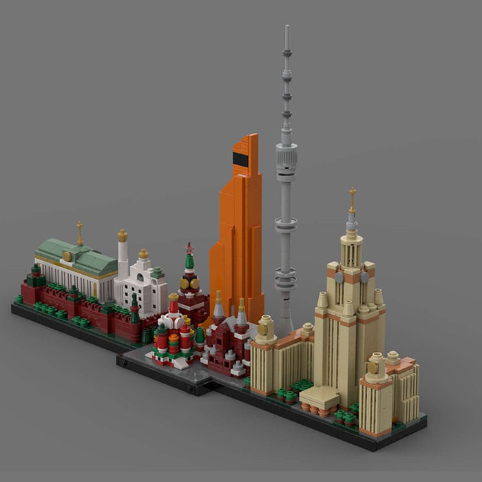 MOC - 193781 Moscow Skyline Building Blocks - LesDiy - Building Blocks -