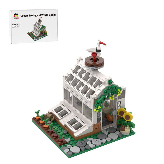 MOC - 194436 Victorian Greenhouse Building Blocks - LesDiy - Building Blocks -