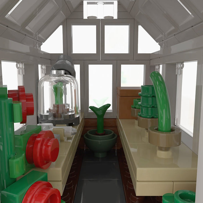 MOC - 194436 Victorian Greenhouse Building Blocks - LesDiy - Building Blocks -