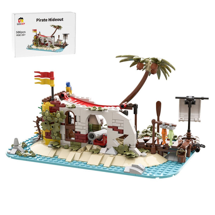 MOC - 195318 Steve's Hideout Building Blocks - LesDiy - Building Blocks -