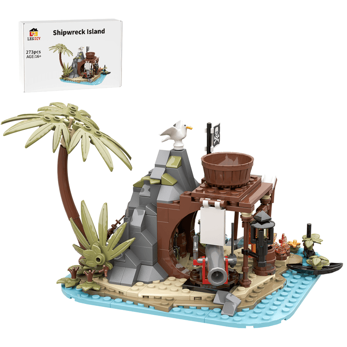 MOC - 195694 Shipwreck Island Building Blocks - LesDiy - Building Blocks -