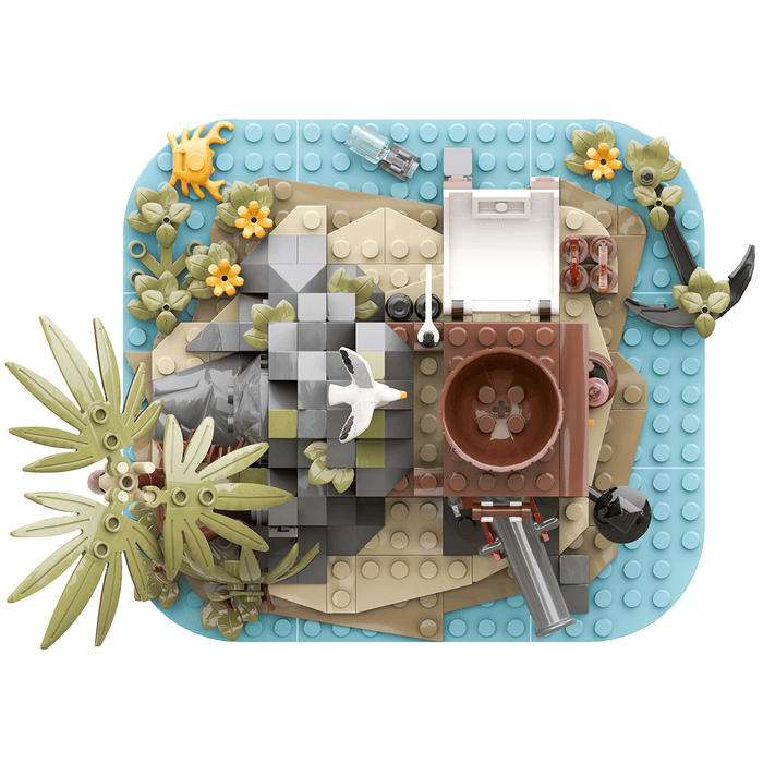 MOC - 195694 Shipwreck Island Building Blocks - LesDiy - Building Blocks -