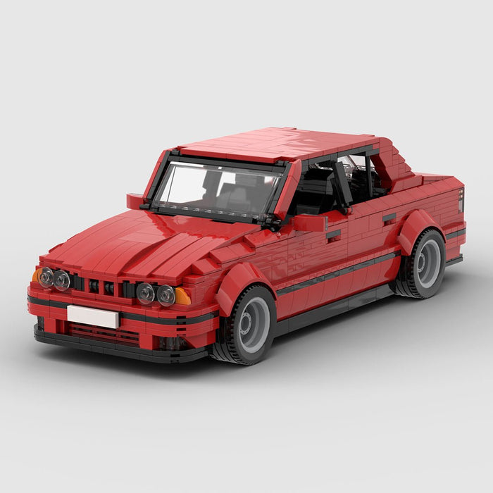 MOC-196721 BMW M5 E34 Building Blocks-LesDiy -
