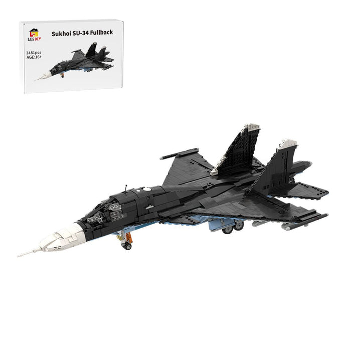 MOC - 196842 Sukhoi | SU - 34 Fullback - 1:35 Scale - LesDiy -