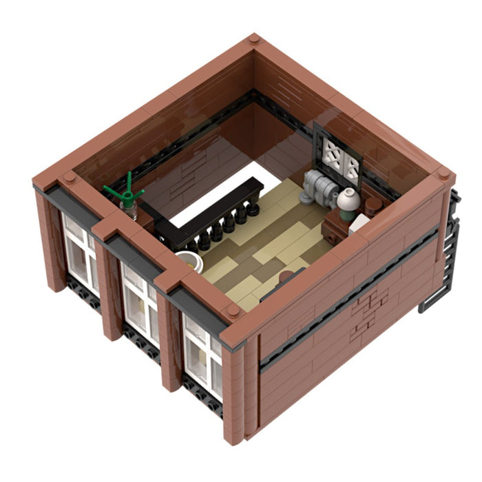 MOC - 197722 Gothic Town House Building Blocks - LesDiy -
