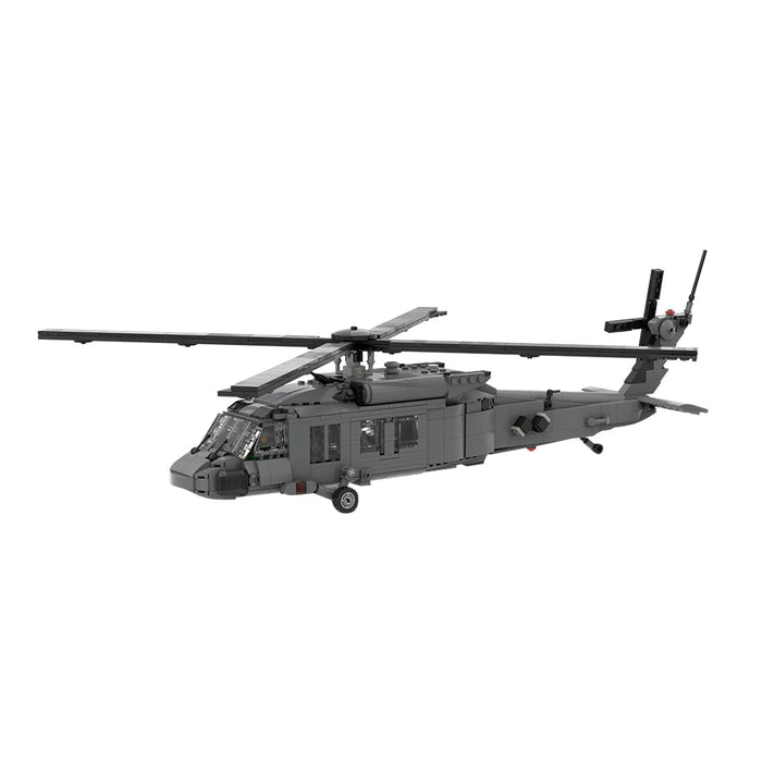MOC - 198409 Skosky UH - 60 BLACK HAWK Building Blocks - LesDiy - building blocks -