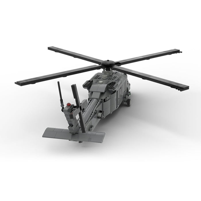 MOC - 198409 Skosky UH - 60 BLACK HAWK Building Blocks - LesDiy - building blocks -