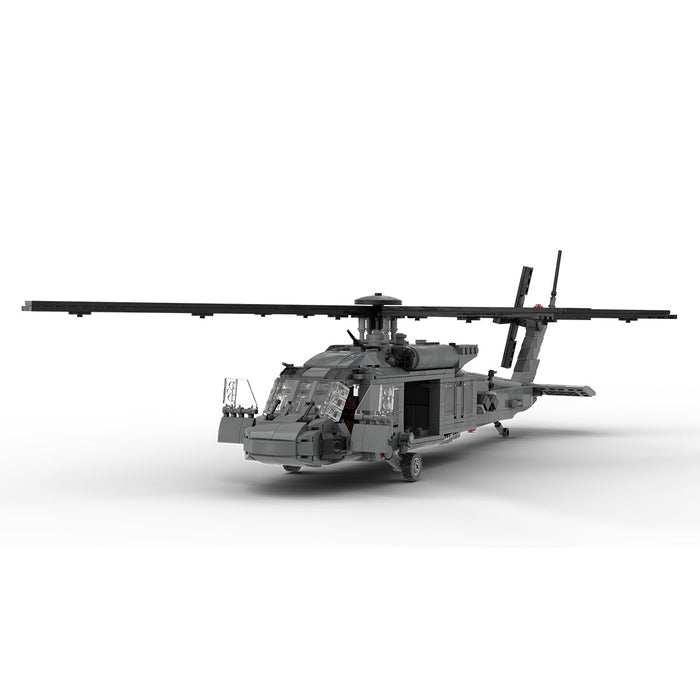 MOC - 198409 Skosky UH - 60 BLACK HAWK Building Blocks - LesDiy - building blocks -