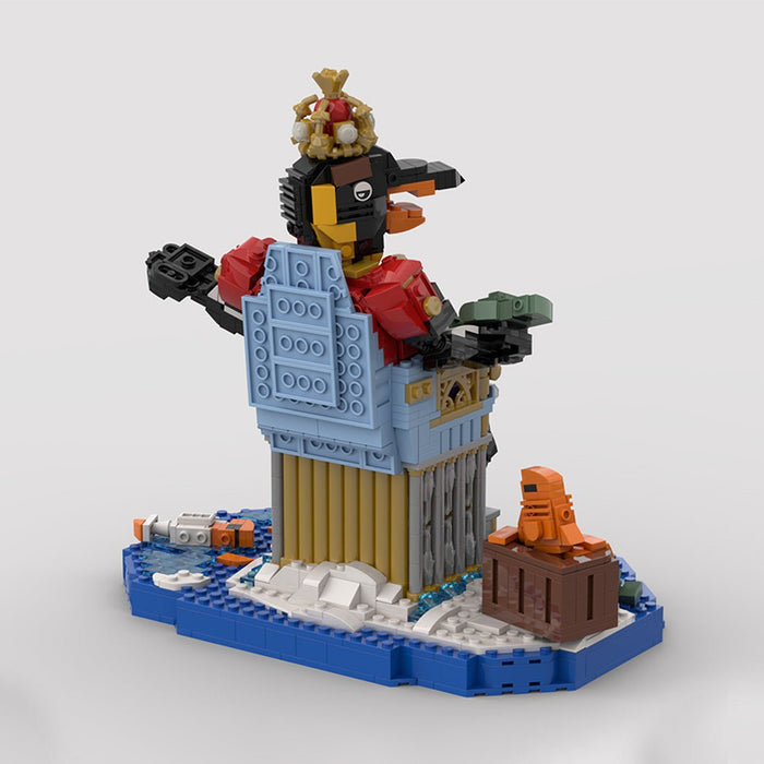 MOC - 199230 The King Penguin Building Blocks - LesDiy - Building Blocks -
