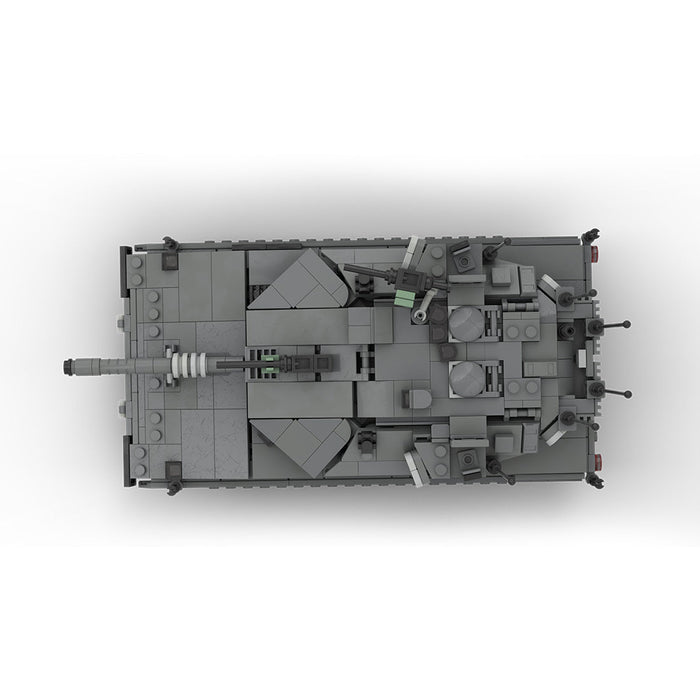 MOC - 200277 Merkava Mk.4M | Main Battle Tank - 1:35 Scale - LesDiy -