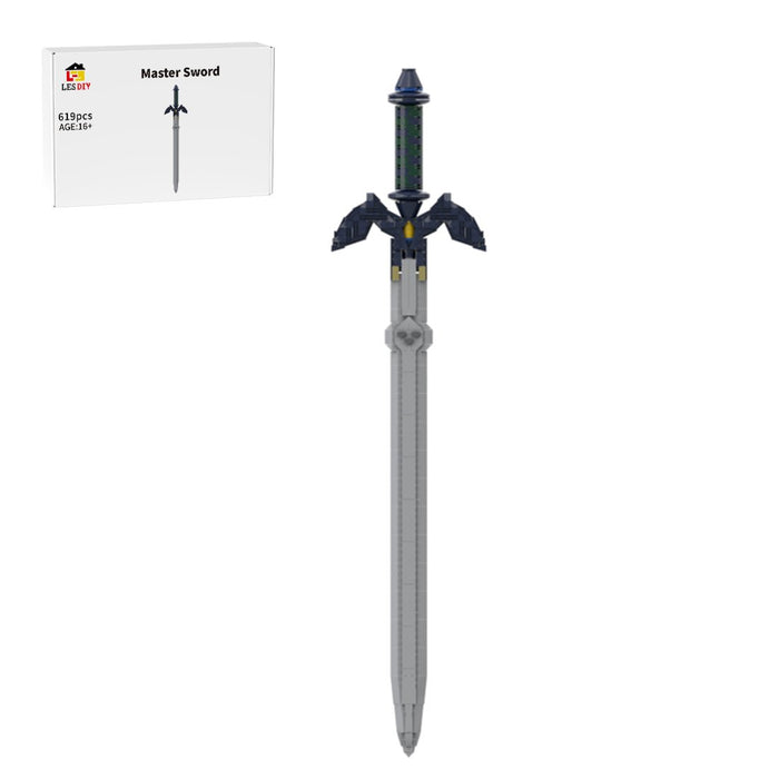 MOC - 201017 Master Sword - The Legend of Zelda, Breath of the Wild Building Blocks - LesDiy -