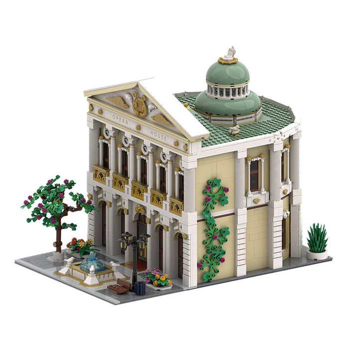 MOC - 201245 Medieval Opera House Building Blocks - LesDiy - building blocks -