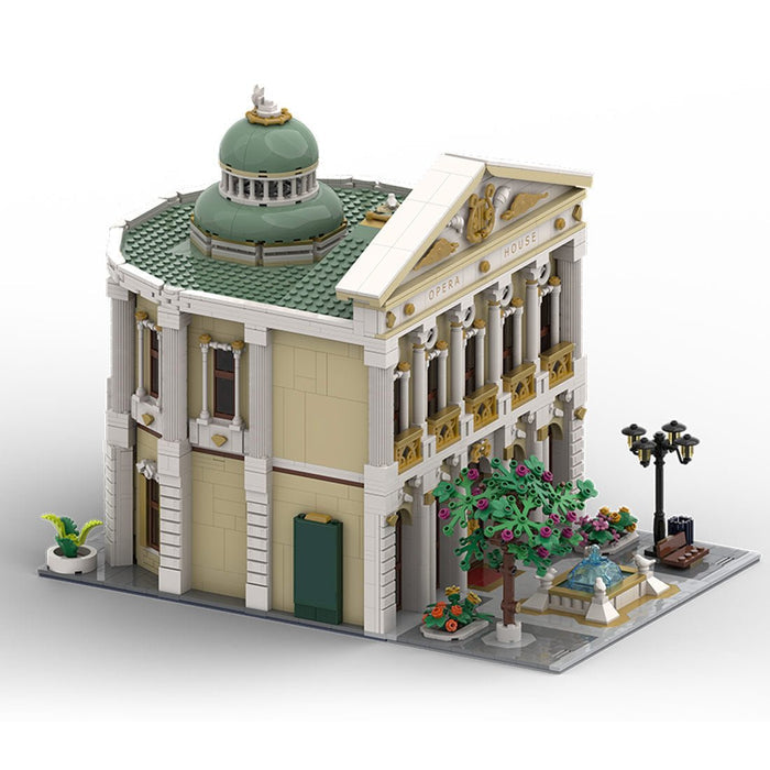 MOC - 201245 Medieval Opera House Building Blocks - LesDiy - building blocks -