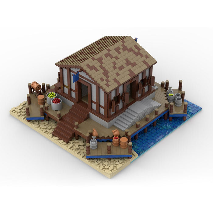 MOC - 201488 Medieval Village Dork Building Blocks - LesDiy - Building Blocks -