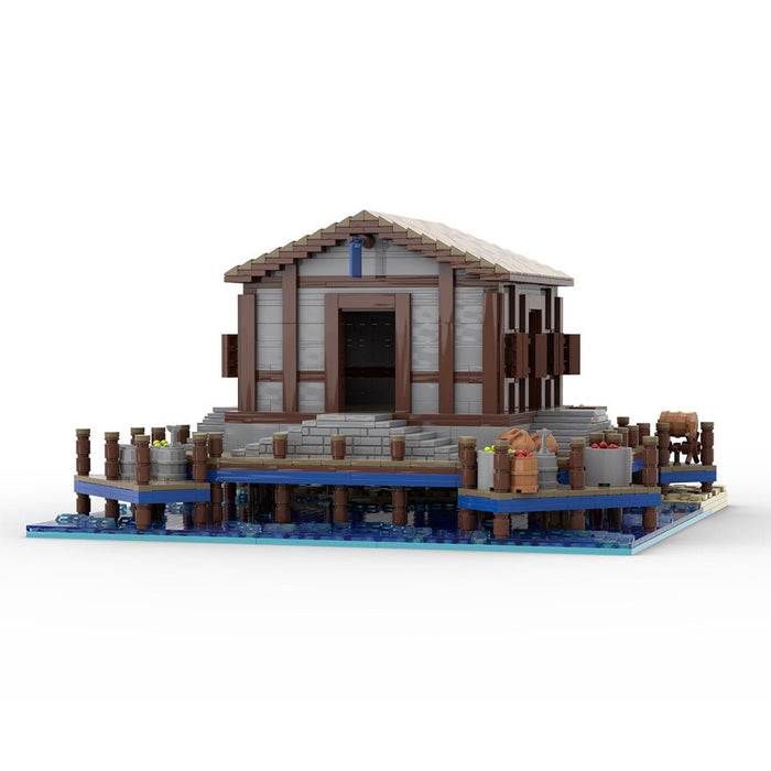 MOC - 201488 Medieval Village Dork Building Blocks - LesDiy - Building Blocks -