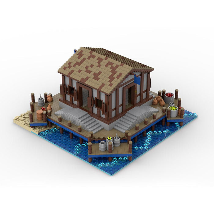 MOC - 201488 Medieval Village Dork Building Blocks - LesDiy - Building Blocks -