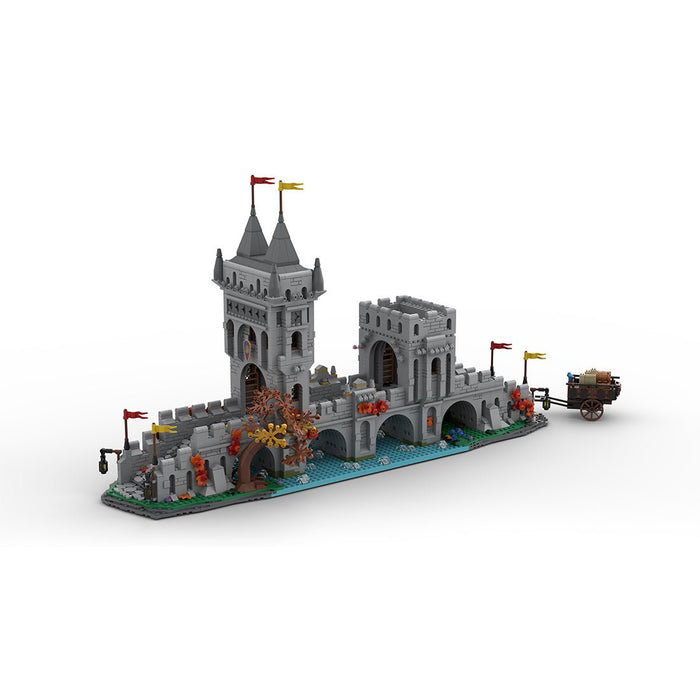 MOC - 201812 Medieval River Crossing Building Blocks - LesDiy - Building Blocks -