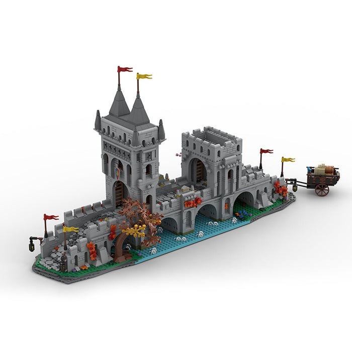 MOC - 201812 Medieval River Crossing Building Blocks - LesDiy - Building Blocks -