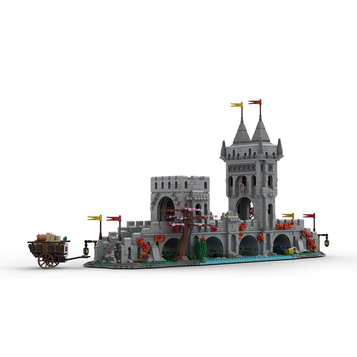 MOC - 201812 Medieval River Crossing Building Blocks - LesDiy - Building Blocks -