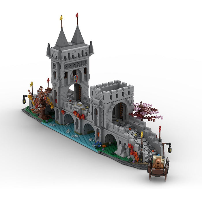 MOC - 201812 Medieval River Crossing Building Blocks - LesDiy - Building Blocks -