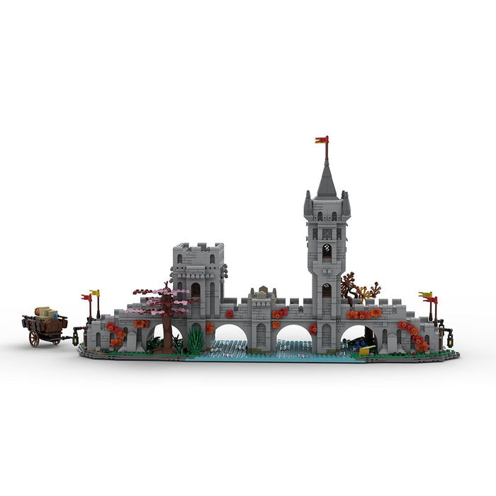 MOC - 201812 Medieval River Crossing Building Blocks - LesDiy - Building Blocks -