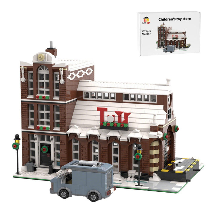 MOC - 202485 Old Toy Factory - 21330 Home Alone Modification Building Blocks - LesDiy - building blocks -