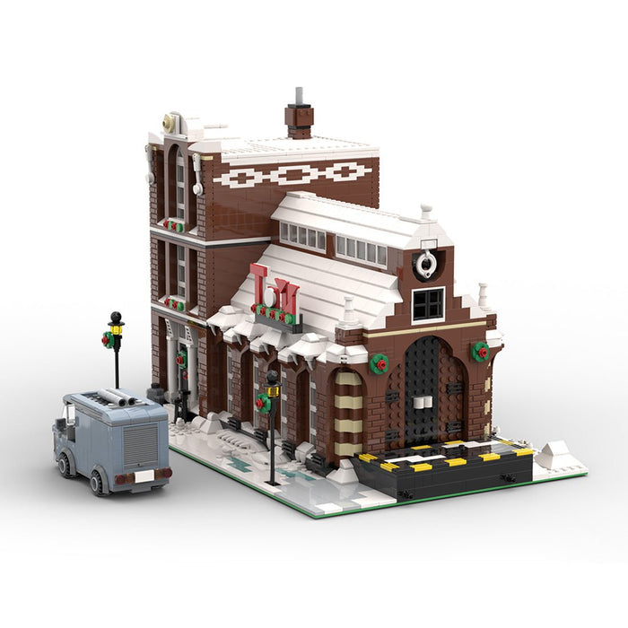 MOC - 202485 Old Toy Factory - 21330 Home Alone Modification Building Blocks - LesDiy - building blocks -