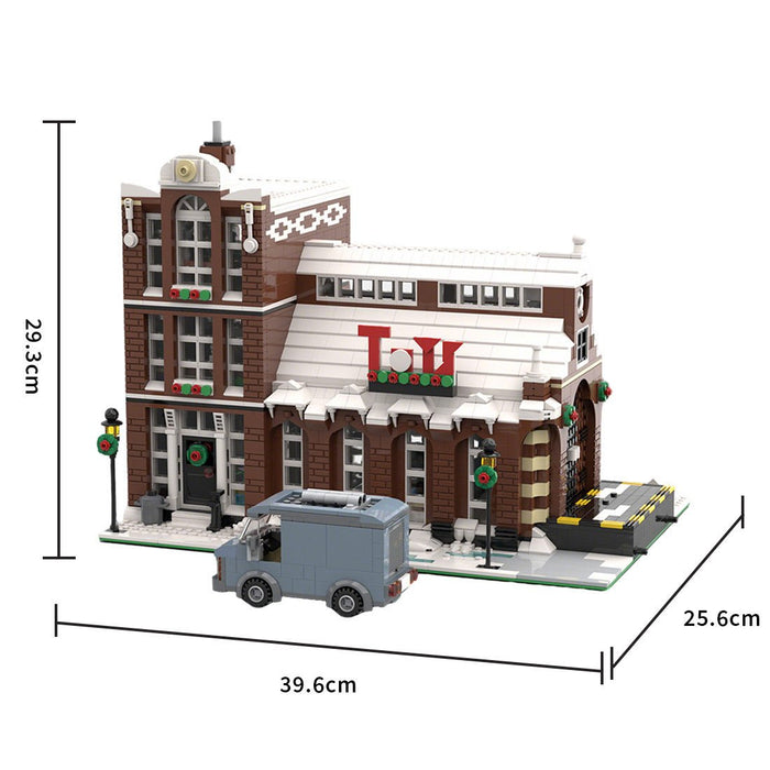MOC - 202485 Old Toy Factory - 21330 Home Alone Modification Building Blocks - LesDiy - building blocks -