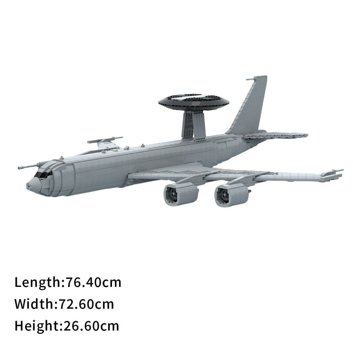 MOC - 202912 Boeing E - 3D Sentry Building Blocks - LesDiy - Building Blocks -