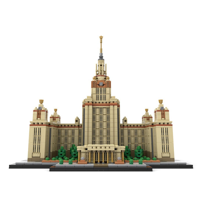 MOC - 203389 Moscow State University 1:800 Scale (M. V. Lomonosov University) Building Blocks - LesDiy - Building Blocks -