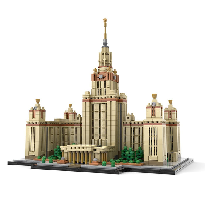 MOC - 203389 Moscow State University 1:800 Scale (M. V. Lomonosov University) Building Blocks - LesDiy - Building Blocks -