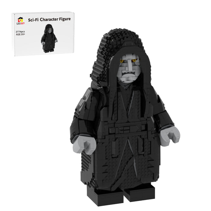 MOC - 203592 Emperor Palpatine Megafigure - Original trilogy version Building Blocks - LesDiy -