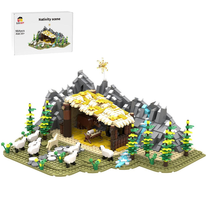 MOC-204353 Nativity scene Building Blocks-LesDiy-MOC-