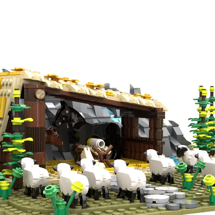 MOC-204353 Nativity scene Building Blocks-LesDiy-MOC-