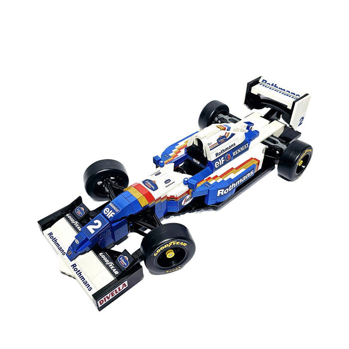 MOC - 204492 Williams FW16 - Ayrton Senna Tribute Building Blocks - LesDiy -