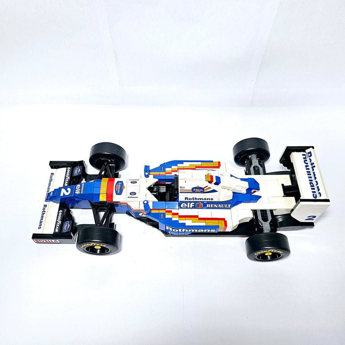 MOC - 204492 Williams FW16 - Ayrton Senna Tribute Building Blocks - LesDiy -