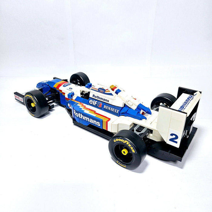 MOC - 204492 Williams FW16 - Ayrton Senna Tribute Building Blocks - LesDiy -